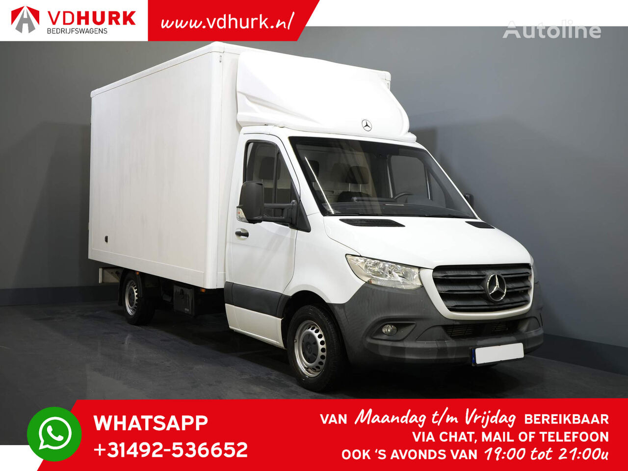 Mercedes-Benz Sprinter 314 2.2 CDI 14.000 KM! Bakwagen/ Meubelbak/ koffer closed box van