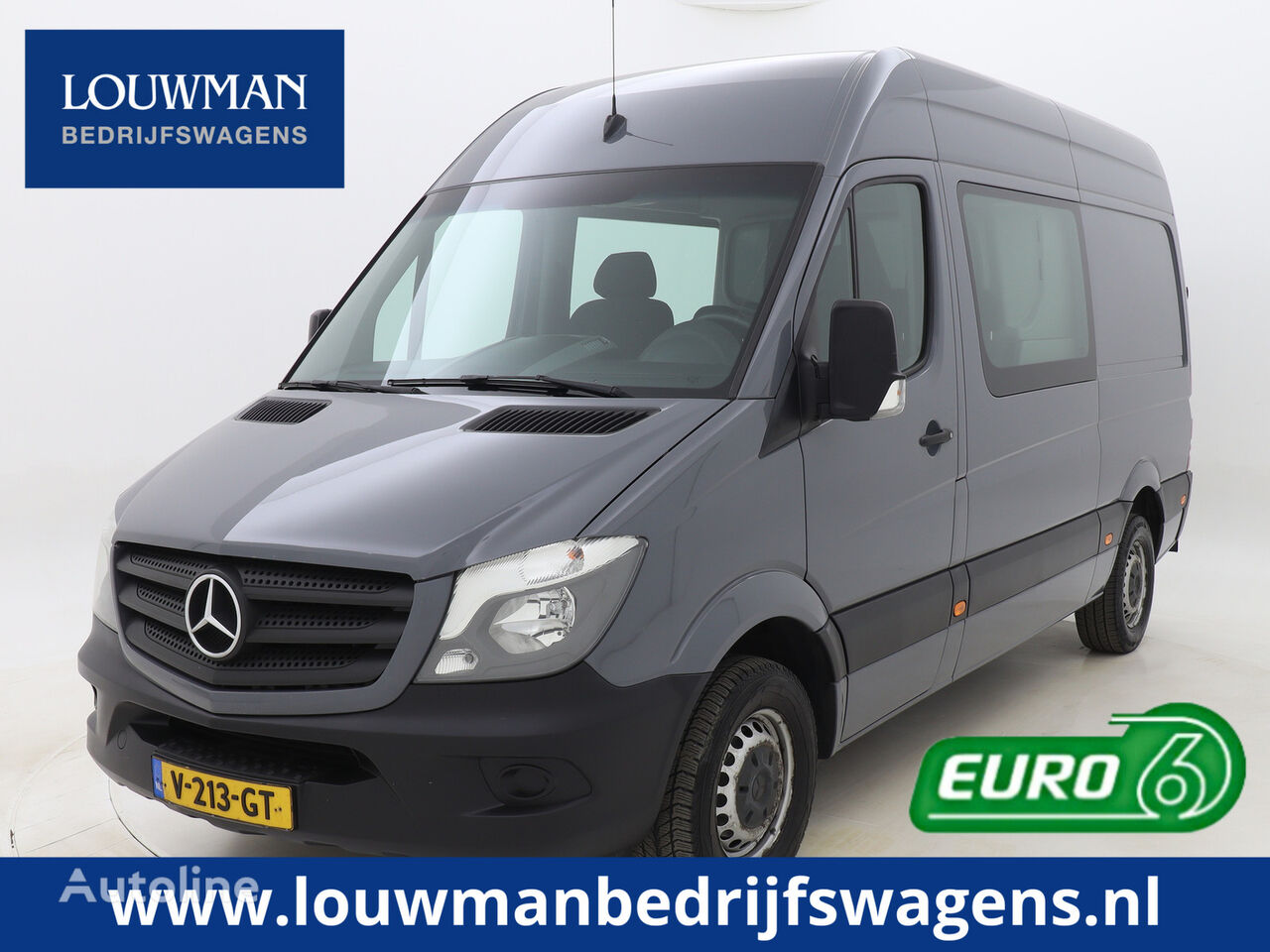 fourgon utilitaire Mercedes-Benz Sprinter 314 2.2 CDI 366 L2H2 Dubbele Cabine Euro6 Navigatie Air