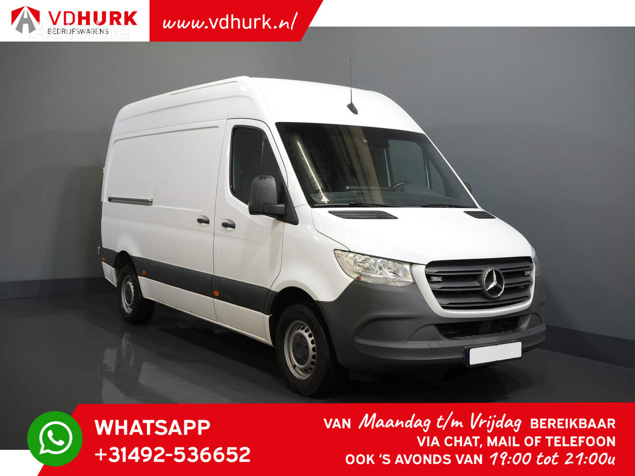 Mercedes-Benz Sprinter 314 2.2 CDI Aut. RWD L2H2 10" MBUX/ Alarm III/ Camera/  closed box van