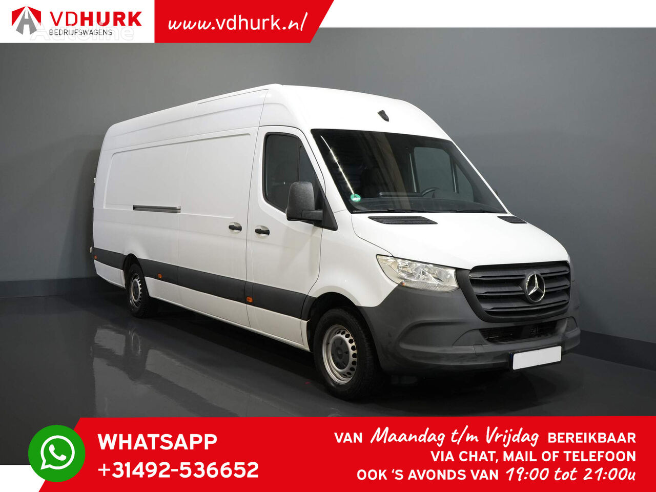 dostawczy furgon Mercedes-Benz Sprinter 314 2.2 CDI L4H2 XXXL Maxi NETJES! Camera/ CarPlay/ DAB