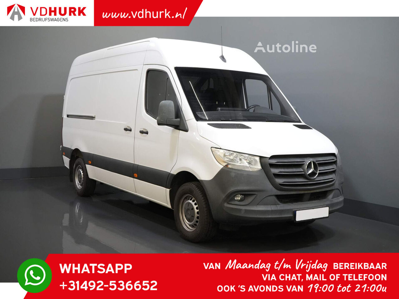 fourgon utilitaire Mercedes-Benz Sprinter 314 2.2 CDI RWD L2H2 Cruise/ Airco/ Trekhaak