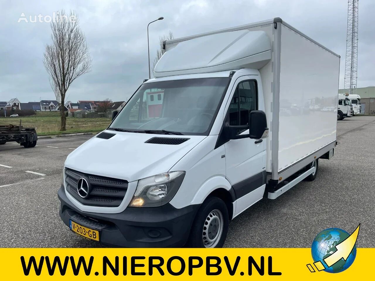 الميكروباصات شاحنة مقفلة Mercedes-Benz Sprinter 314 CDI onderzoek/kantoor zie foto's