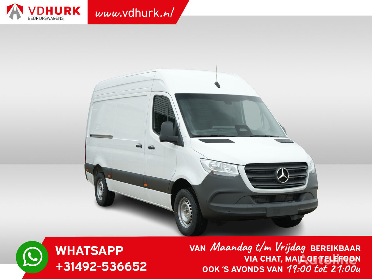 fourgon utilitaire Mercedes-Benz Sprinter 315 L2H2 150 pk Aut. VOORRAAD MBUX/ Carplay/ Navi/ Came neuf