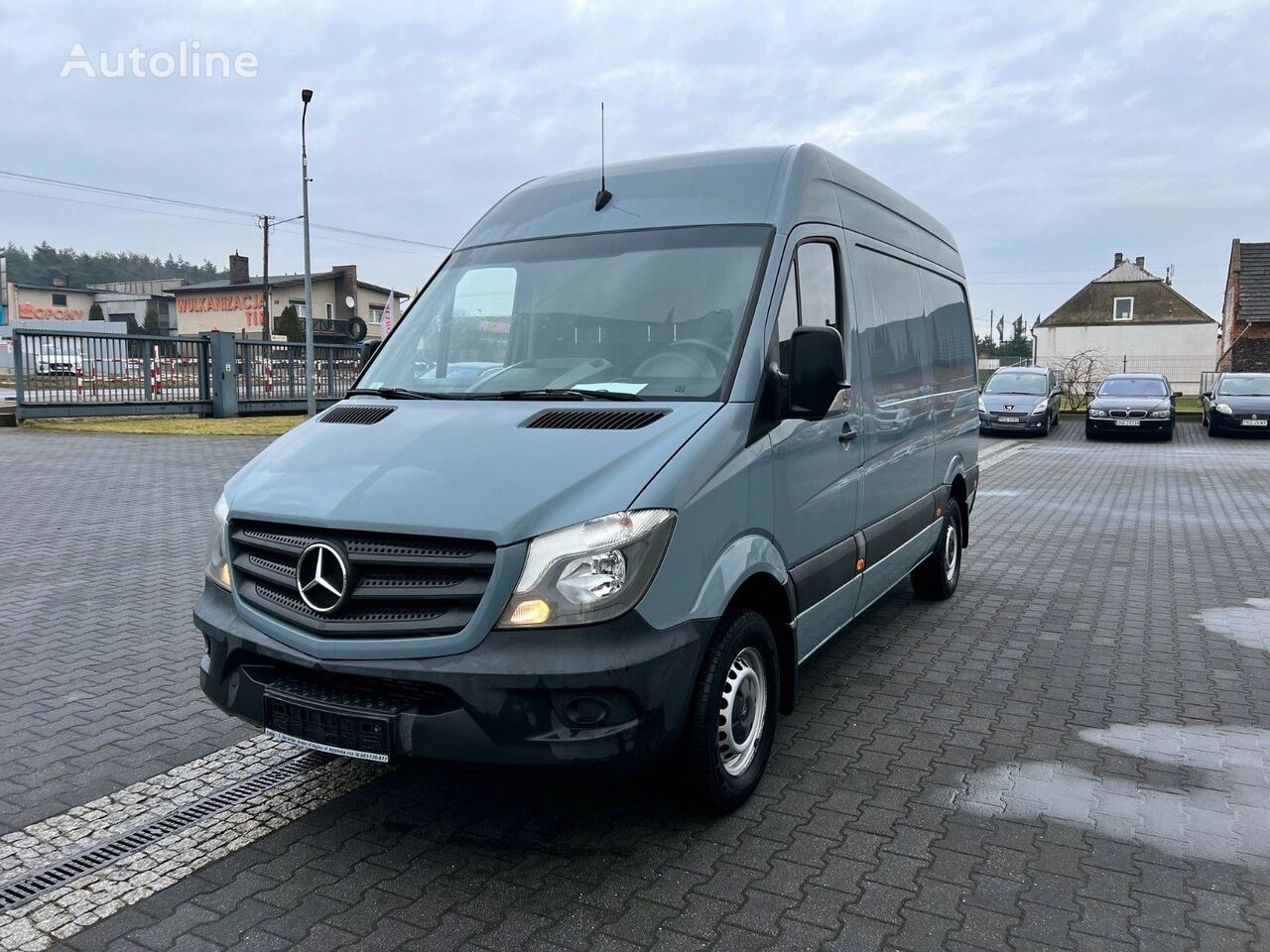 μίνι φορτηγό κόφα Mercedes-Benz Sprinter 316