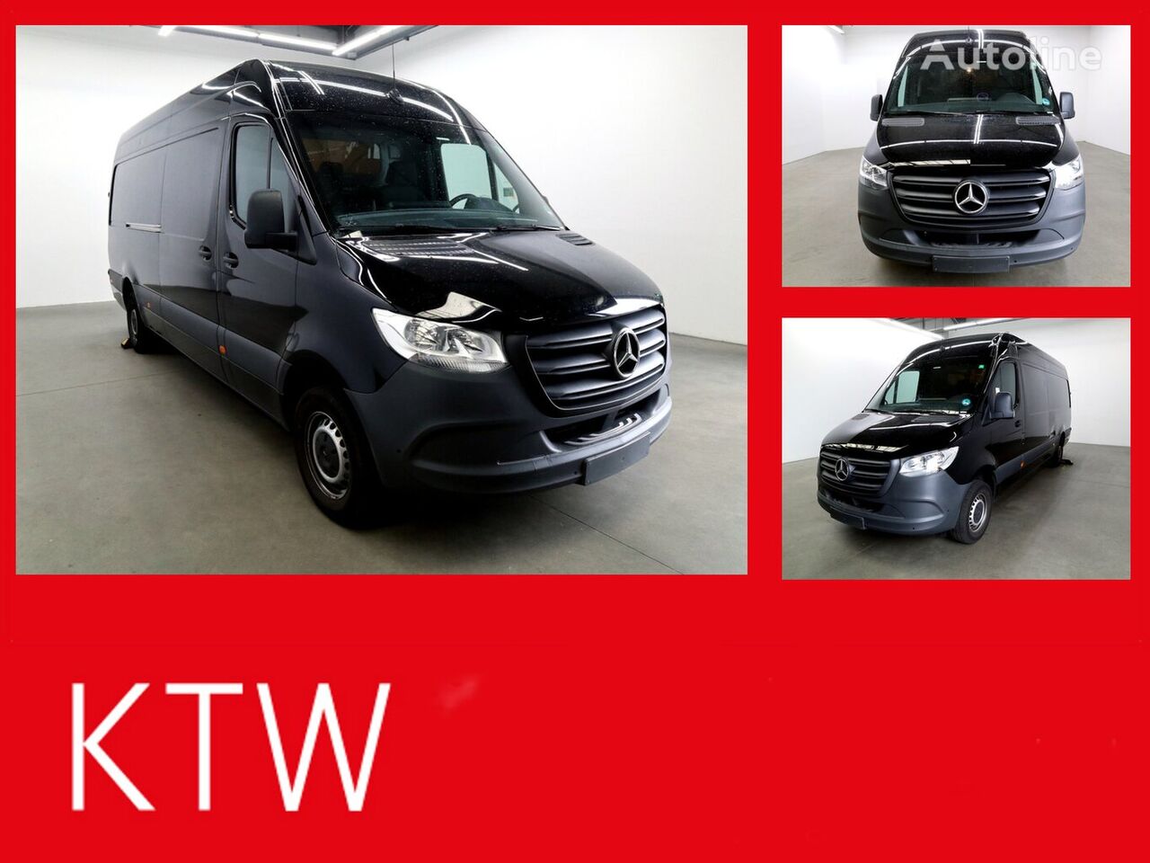 الميكروباصات شاحنة مقفلة Mercedes-Benz Sprinter 317 Maxi