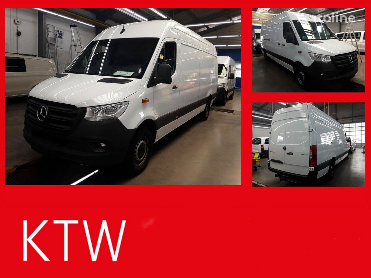 Mercedes-Benz Sprinter 317 Maxi,9GTronic closed box van