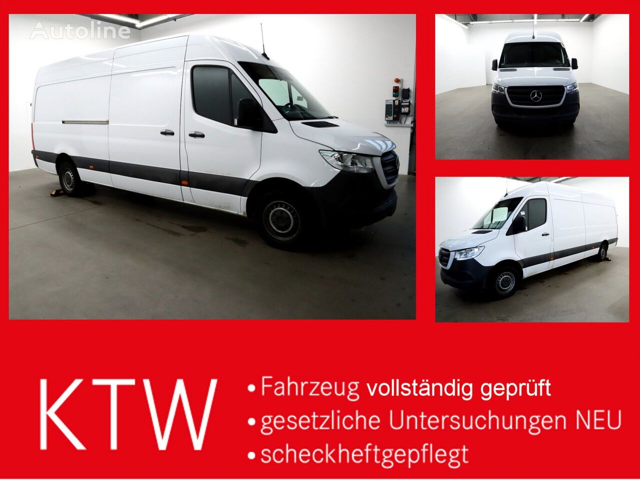 furgone autocarro Mercedes-Benz Sprinter 317 Maxi,9GTronic,MBUX,Kamera,Navi