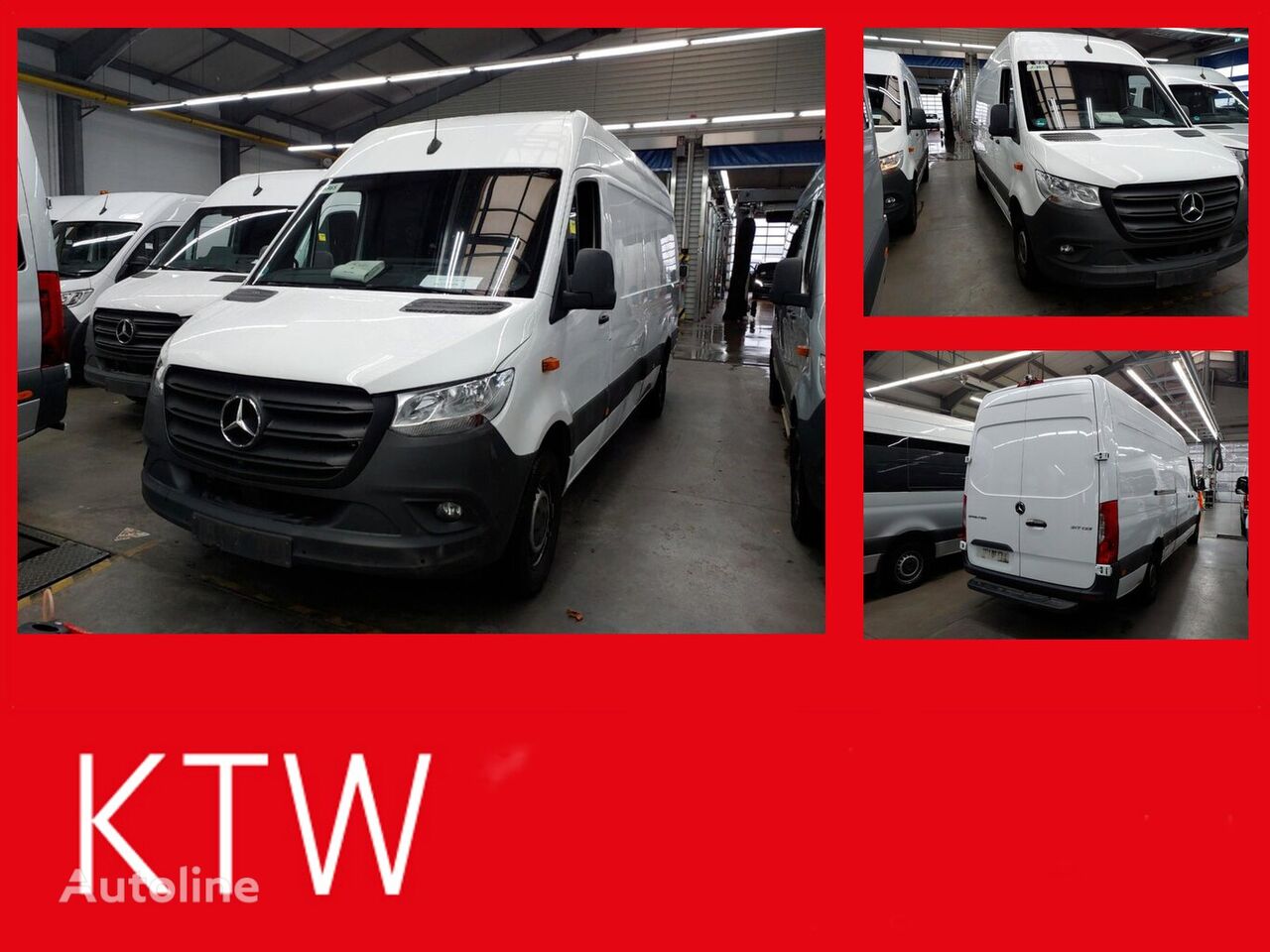 fourgon utilitaire Mercedes-Benz Sprinter 317 Maxi,MBUX,Kamera,Tempomat