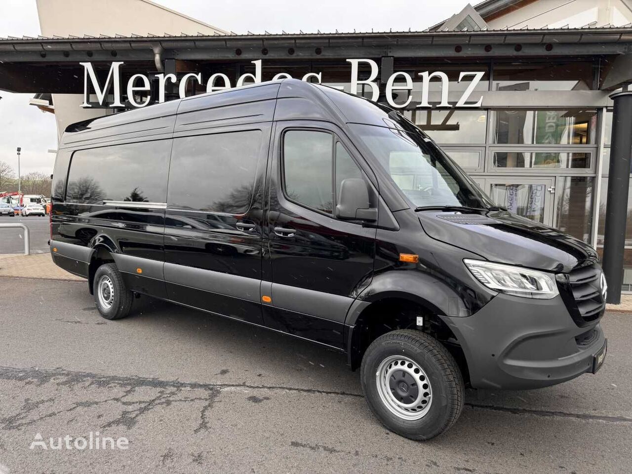 комбе фургон Mercedes-Benz Sprinter 319 CDI Extralang 4x4 AHK LED Kamera