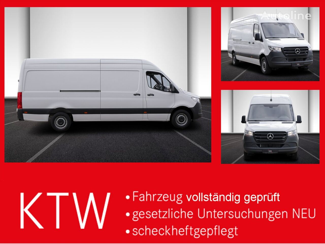 kaubik Mercedes-Benz Sprinter 319 Maxi,MBUX,AHK,Rückfahrkamera