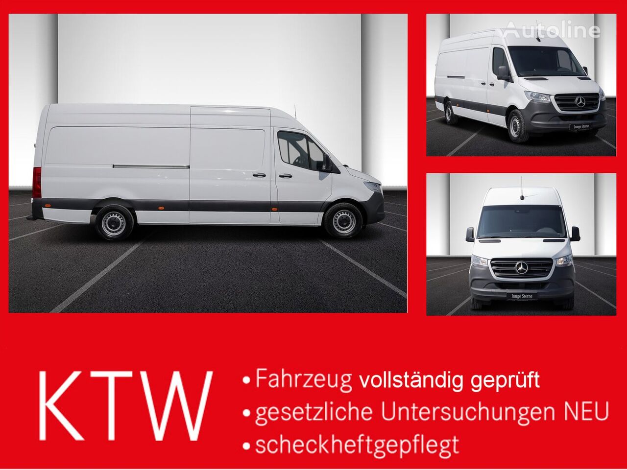 Mercedes-Benz Sprinter 319 Maxi,MBUX,Navi,Rückfahrkamera furgoneta