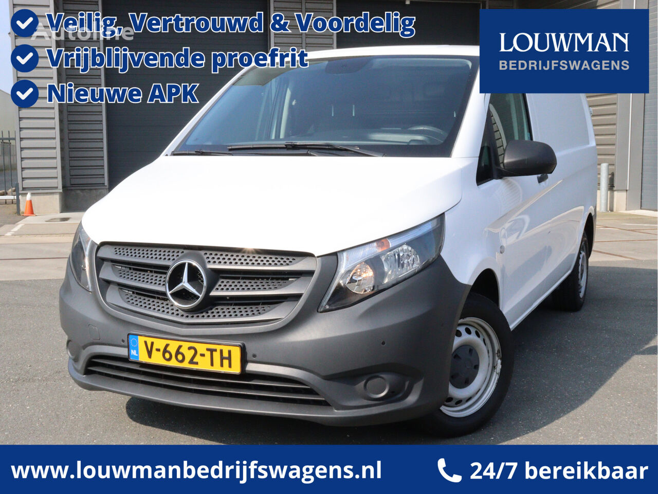 Mercedes-Benz Vito 111 CDI Lang Airco Navigatie minibuss varebil