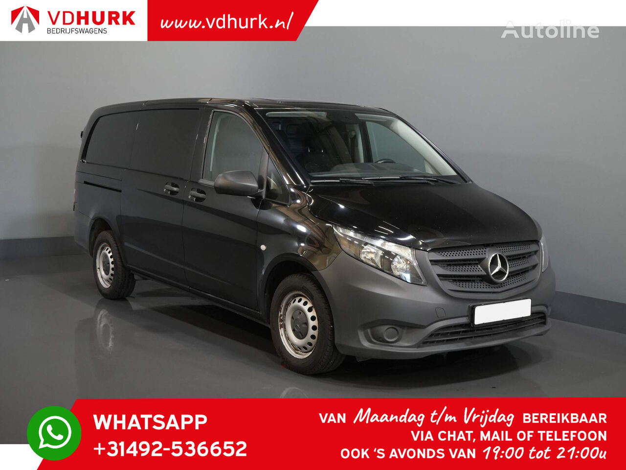 Mercedes-Benz Vito 114 CDI Aut. L2 Volledig Onderhouden/ Stoelverw./ Cruise/ A closed box van