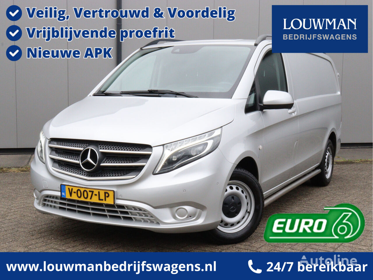 Mercedes-Benz Vito 114 CDI Lang Automaat Led koplampen Achteruitrijcamera NL A furgoneta