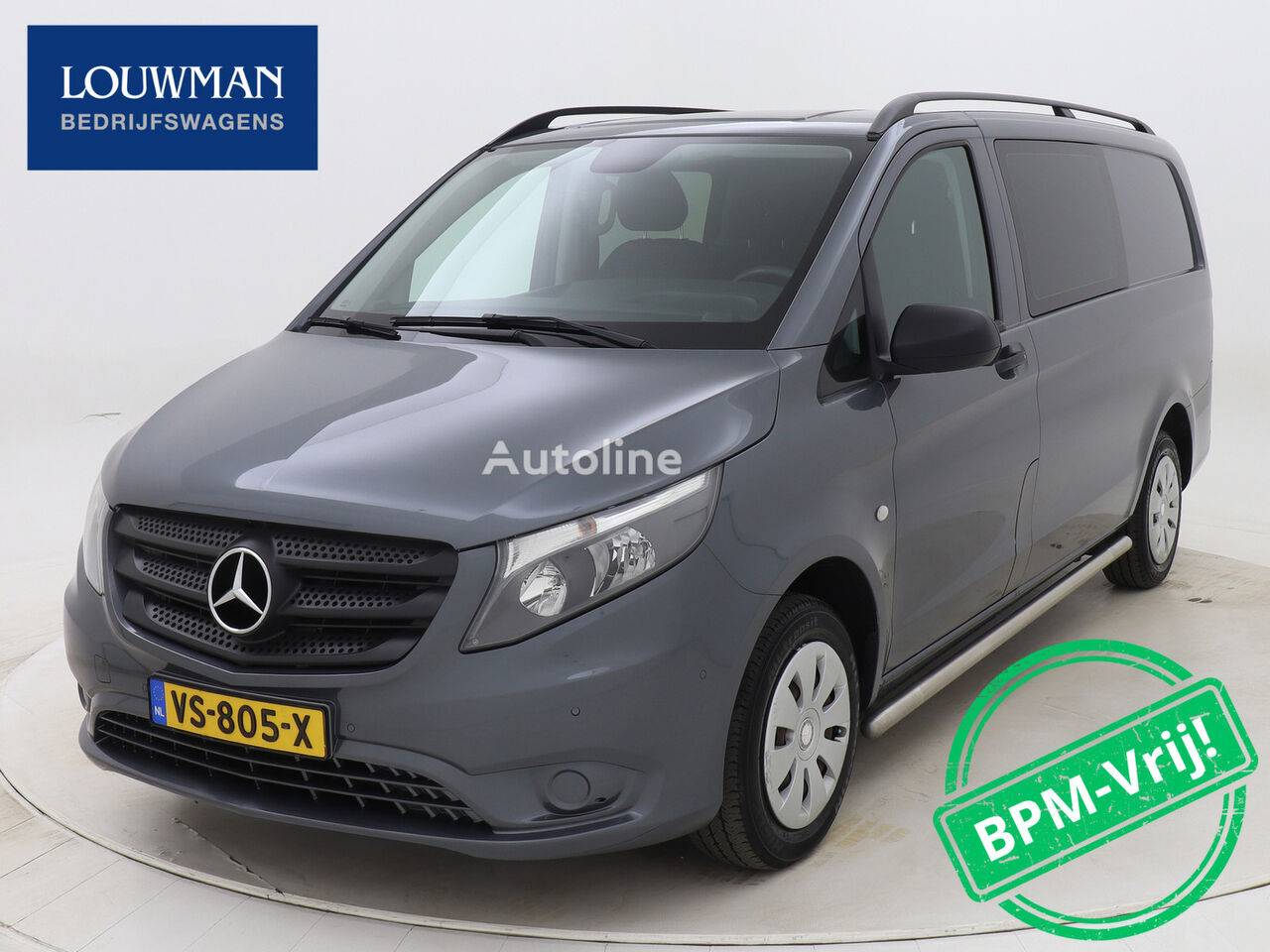 xe van khoang kín Mercedes-Benz Vito 114 CDI Lang Dubbele Cabine 1e eigenaar NL Geleverd Navigat