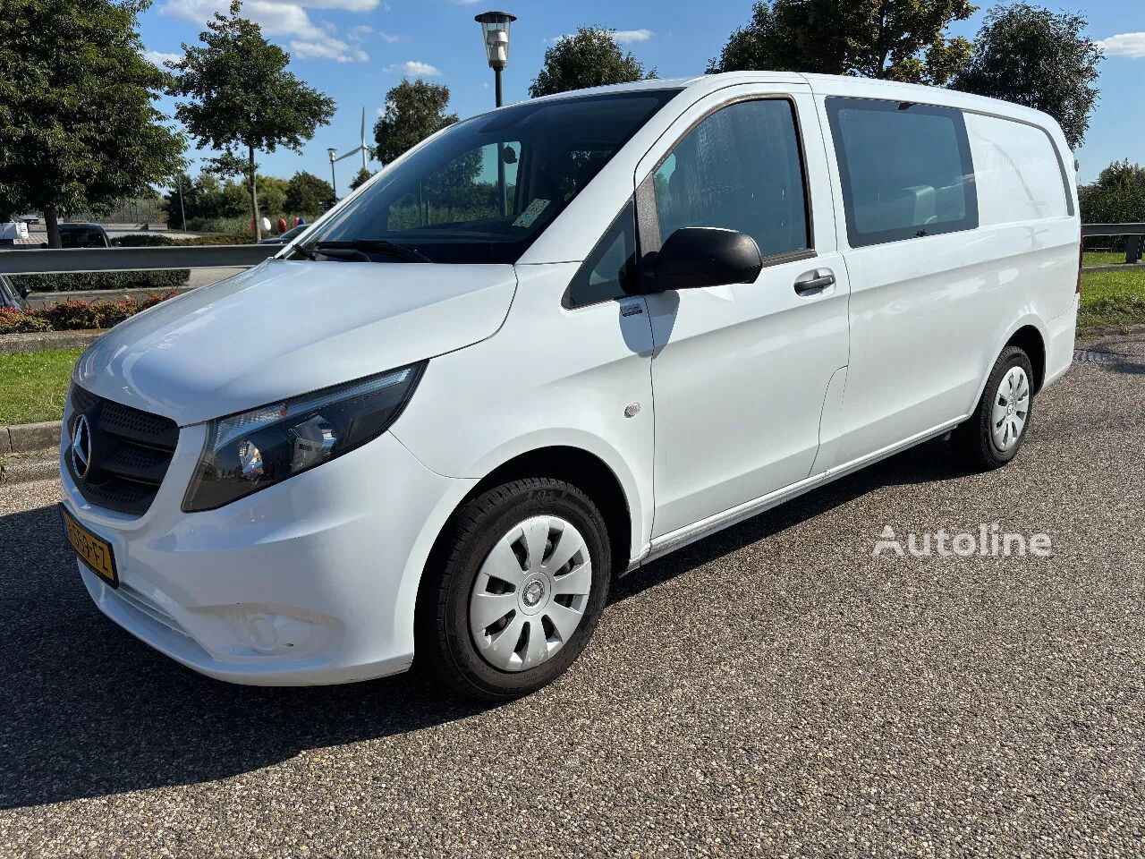 Mercedes-Benz Vito 114CDI L2H1 Automaat Airco Cruisecontrol Trekhaak EURO 6 closed box van for sale | Autoline SG Mercedes-Benz Vito 114CDI L2H1 Automaat Airco Cruisecontrol Trekhaak EURO 6 closed box van - Autoline