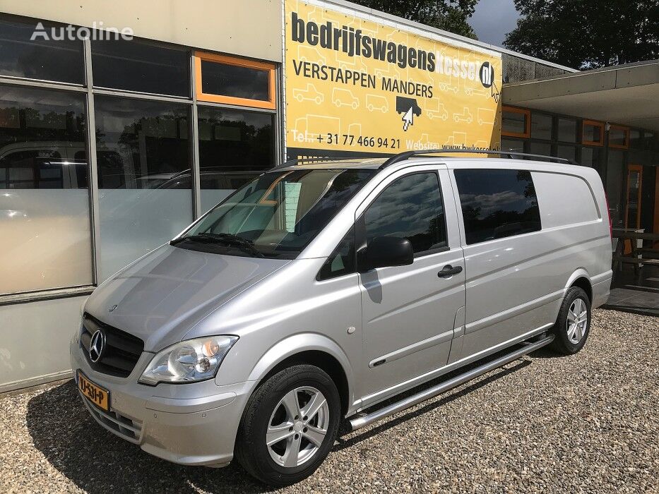 Mercedes-Benz Vito 116 CDI Aut. Euro 5 L3 XXL DC 5-Pers Airco Cruise Navi closed box van