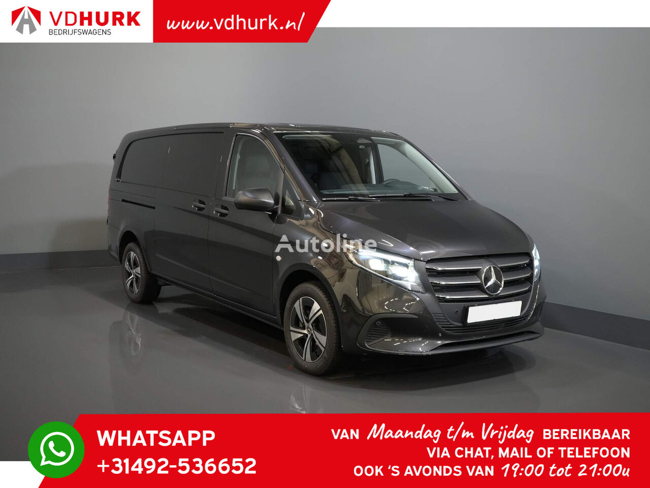 Mercedes-Benz Vito 116 CDI Aut. L3 Select BPM VRIJ/ LED/ LMV/ 2.5t Trekverm./  closed box van