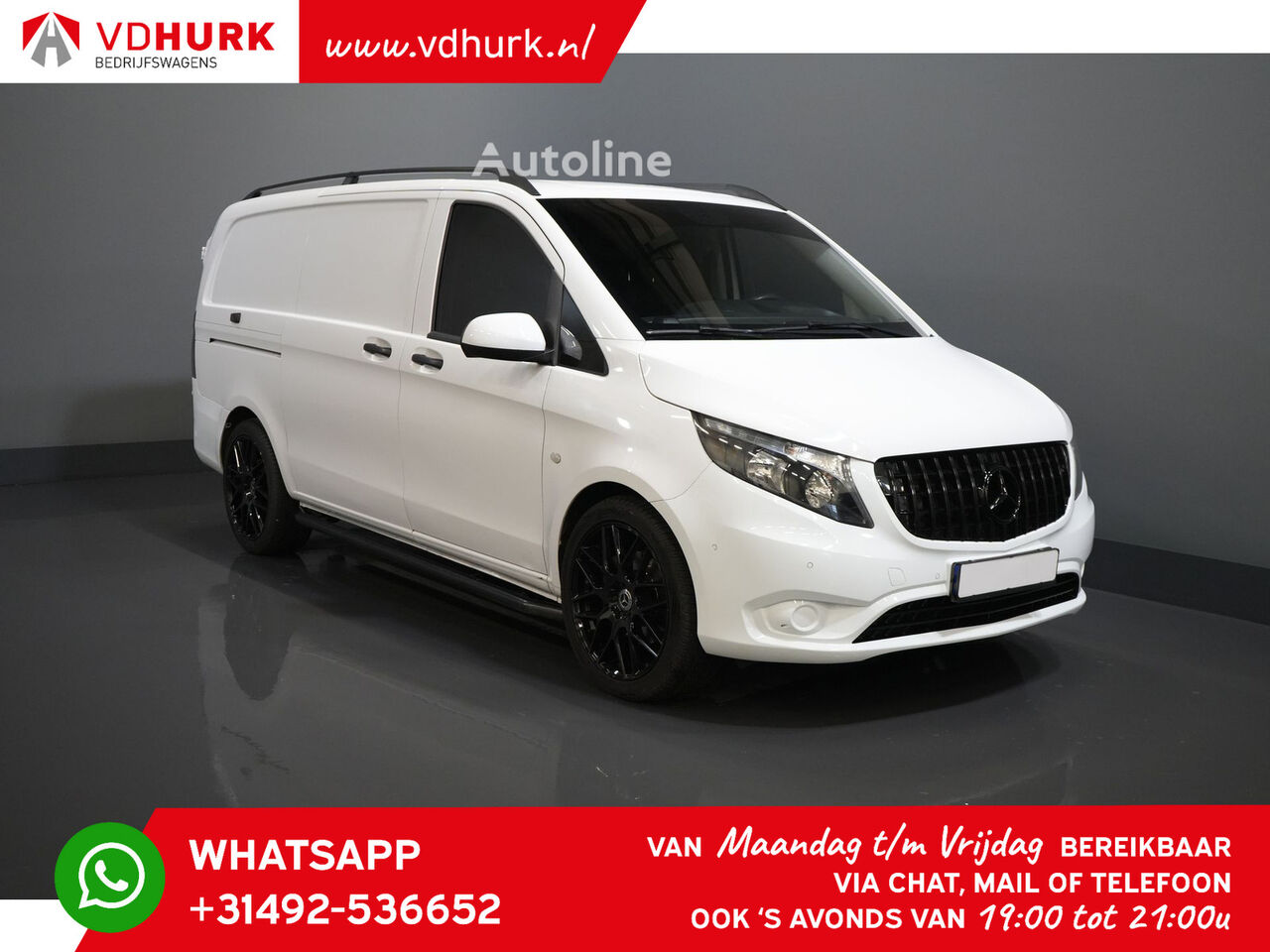 мікроавтобус фургон Mercedes-Benz Vito 119 CDI Aut. L2 BPM VRIJ! Stoelverw./ 20” LMV/ Cruise/ PDC/