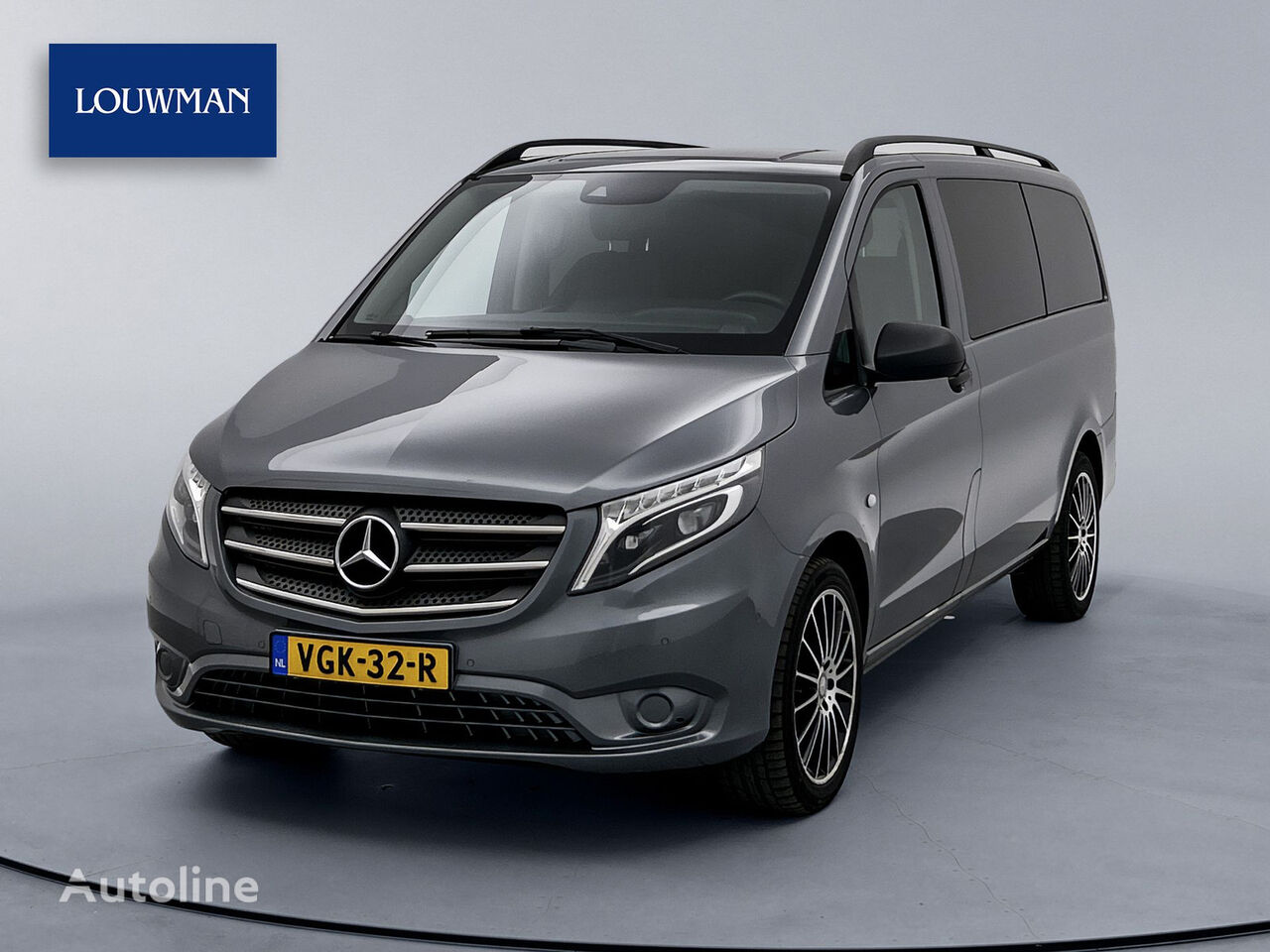 مینی بوس ون Mercedes-Benz Vito 119 CDI Lang Dubbele Cabine LED Trekhaak Navigatie Achterui