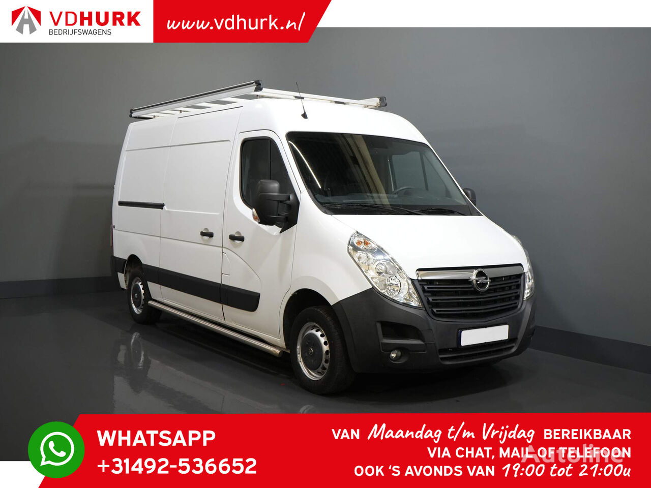 Opel Movano 35 2.3 CDTI E6 L2H2 Inrichting/ Imperiaal/ Navi/ Climate/ umpikori pakettiauto