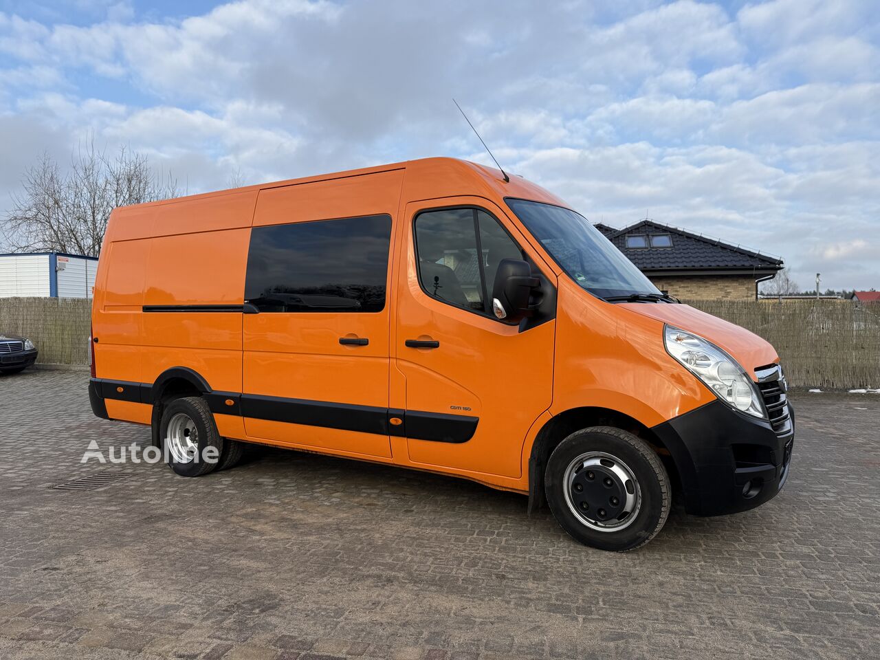 микроавтобус фургон Opel Movano Maxi Brygadówka 6 osobowa