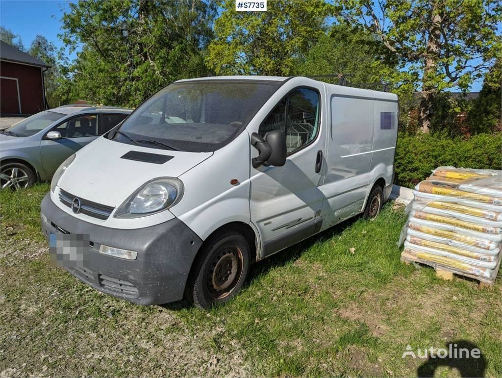 الميكروباصات شاحنة مقفلة Opel Vivaro