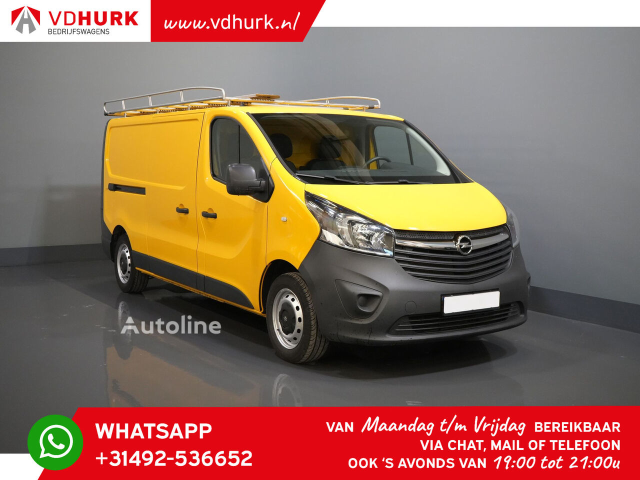 furgon Opel Vivaro 1.6 CDTI 120 pk L2 2x schuifdeur/ imperiaal/ trap/ Cruise