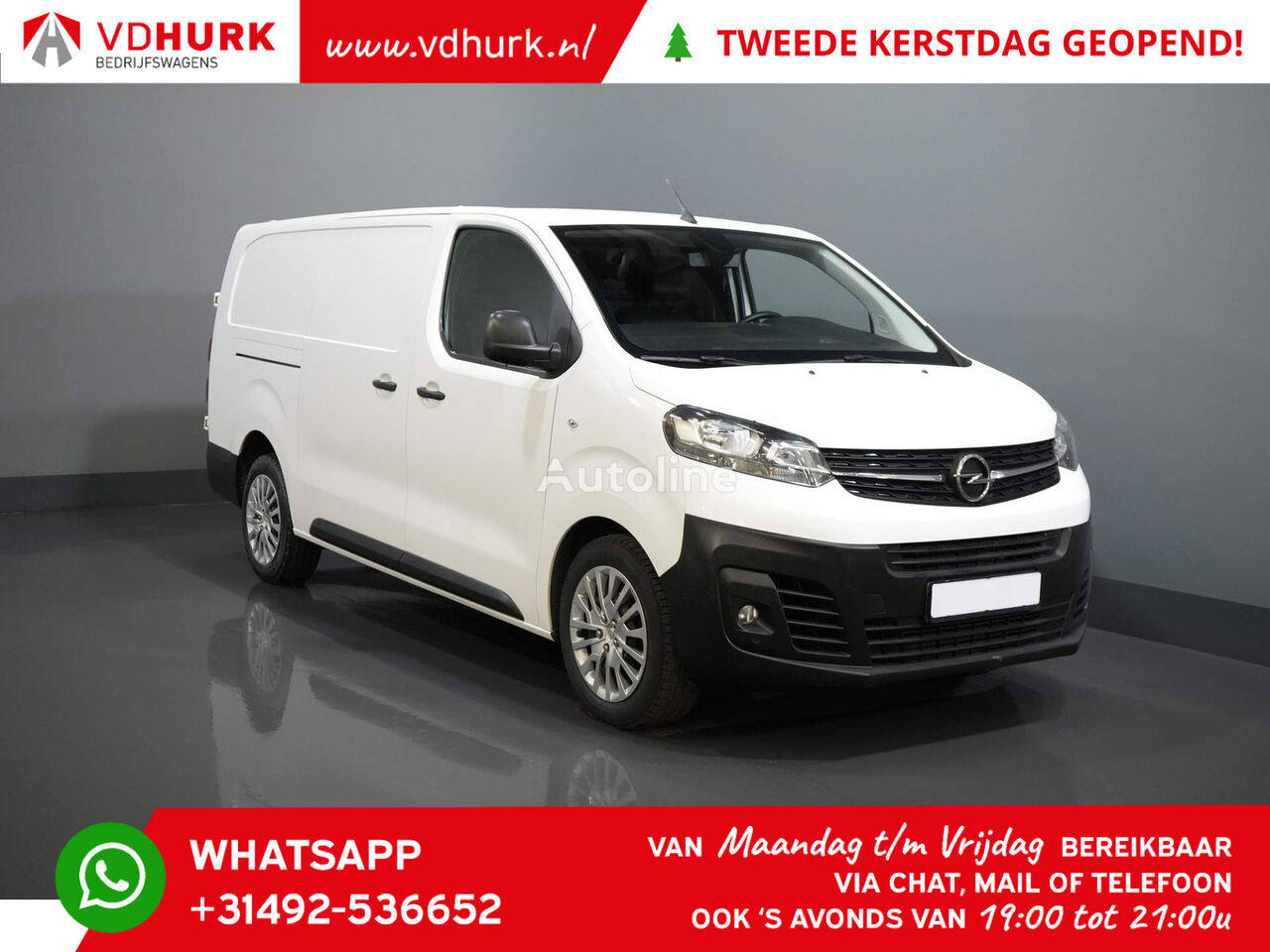 мікроавтобус фургон Opel Vivaro 2.0 CDTI 125 pk Aut. L3 Carplay/ Stoelverw./ PDC/ Cruise/