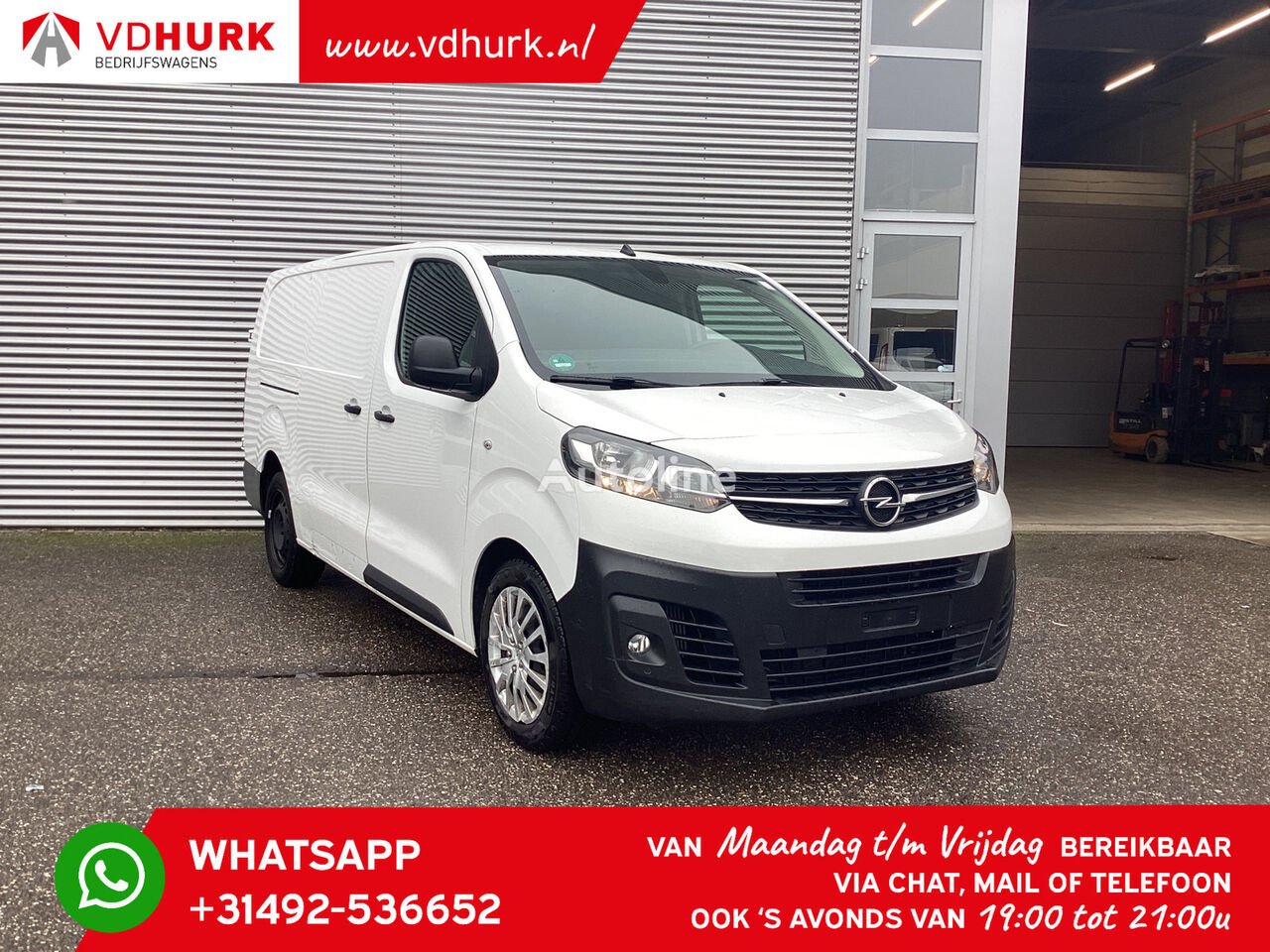 Opel Vivaro 2.0 CDTI 125 pk L3 HAGELSCHADE Carplay/ Cruise/ PDC V+A/  minibuss varebil