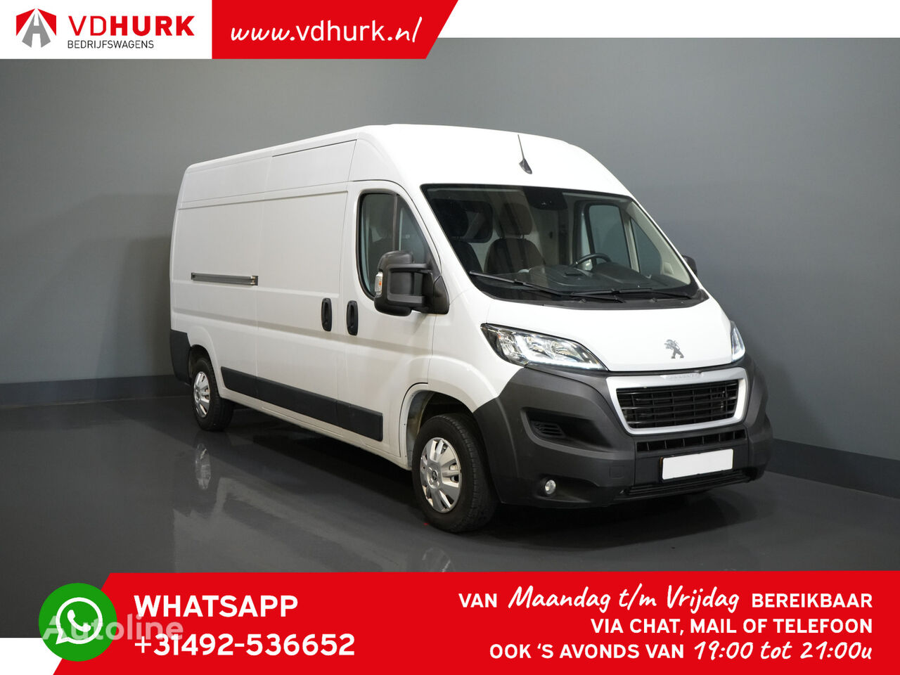 Peugeot Boxer 2.2 HDi 140 pk L3H2 Standkachel/ Stoelverw./ DAB/ Cruise/  furgon