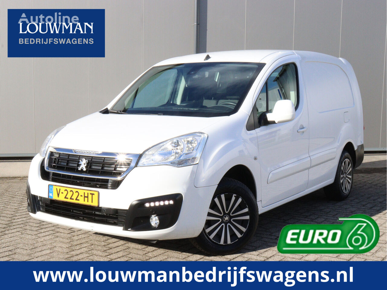 furgão Peugeot Partner 122 1.6 BlueHDi 100 L2 Premium Pack Navigatie Achteruitr