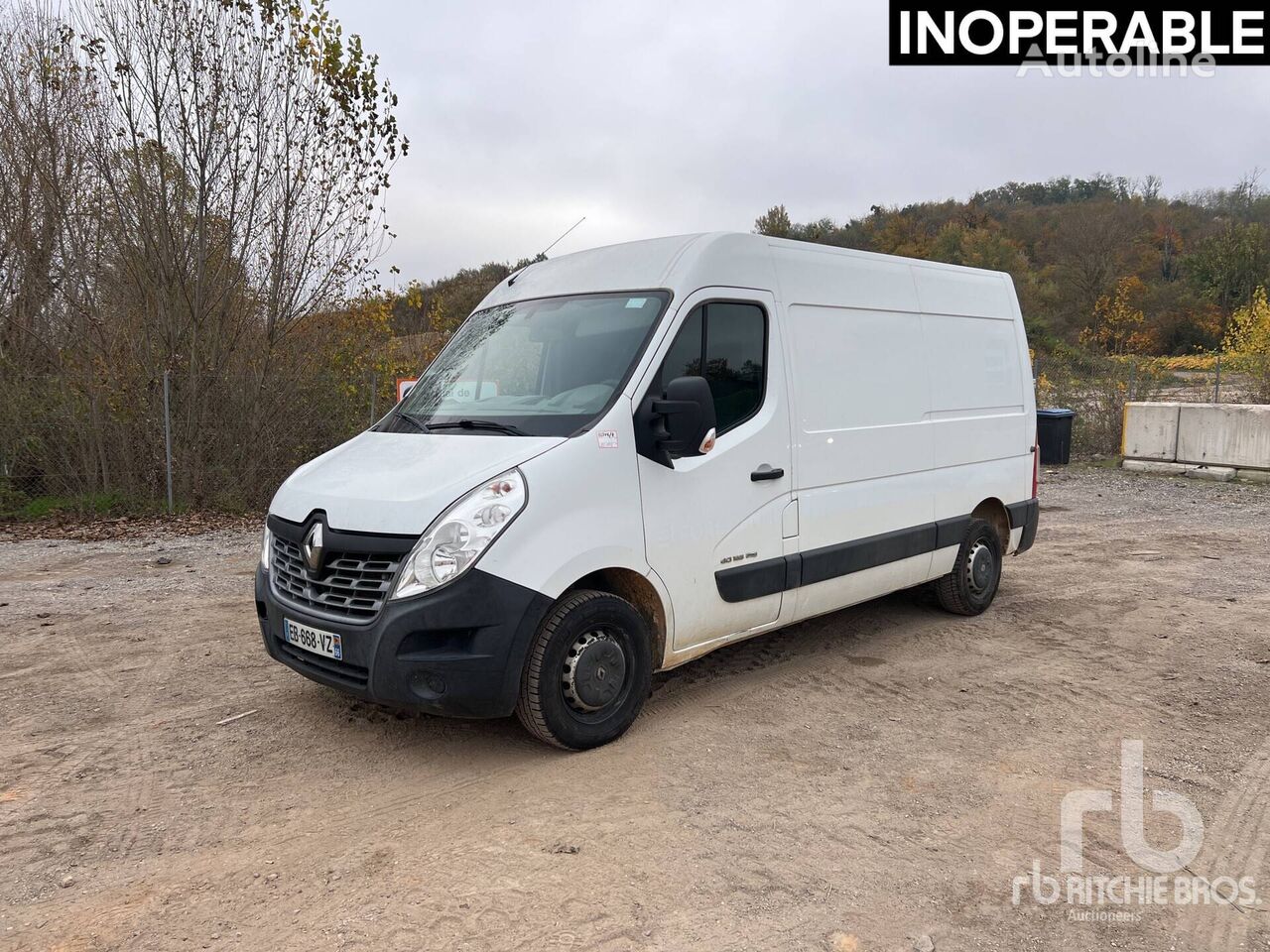 Renault MASTER DCI 165 Vehicule Utilitaire (Inoperable) closed box van