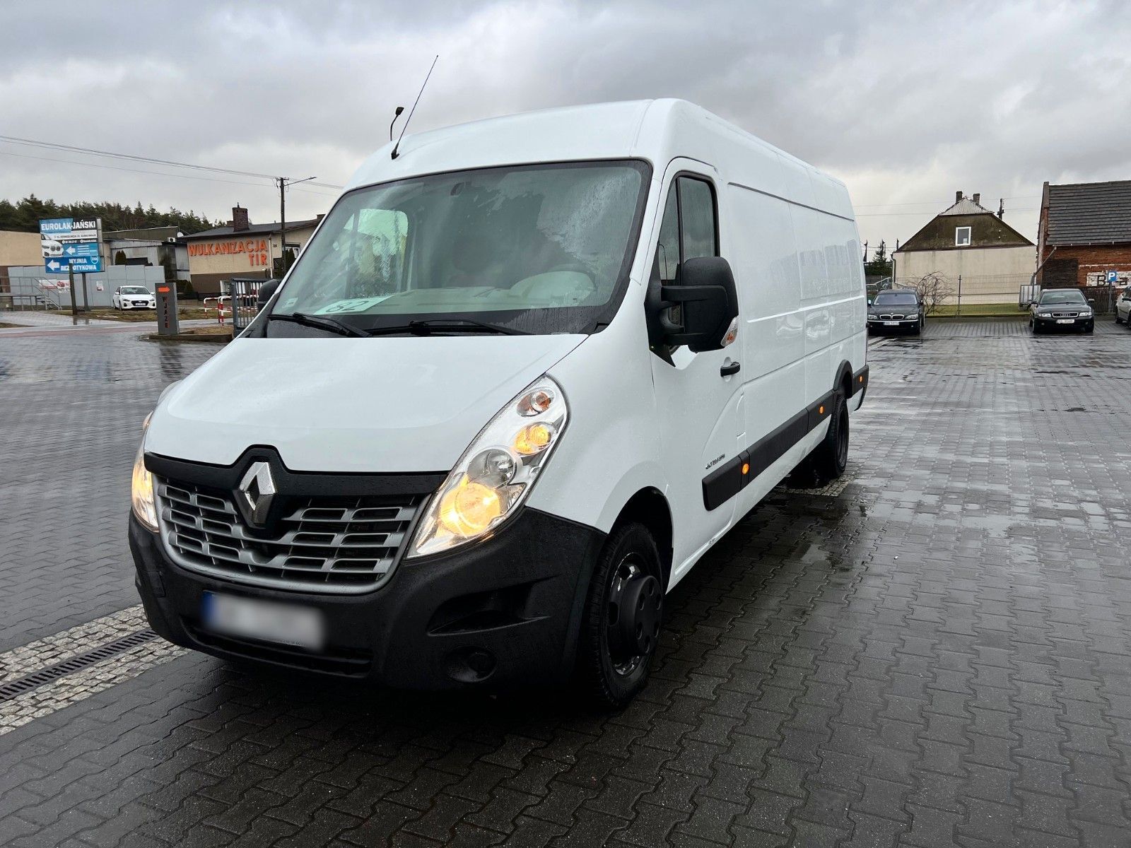 μίνι φορτηγό κόφα Renault Master 135 DCI Maxi Grossr.-Kasten L4H2 Ein Besi