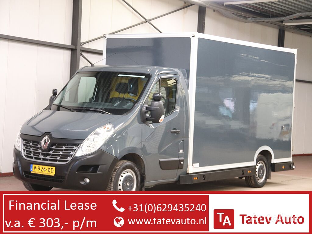 Renault Master 170PK AUTOMAAT PAARDENWAGEN LOWLINER VERKOOPWAGEN closed box van