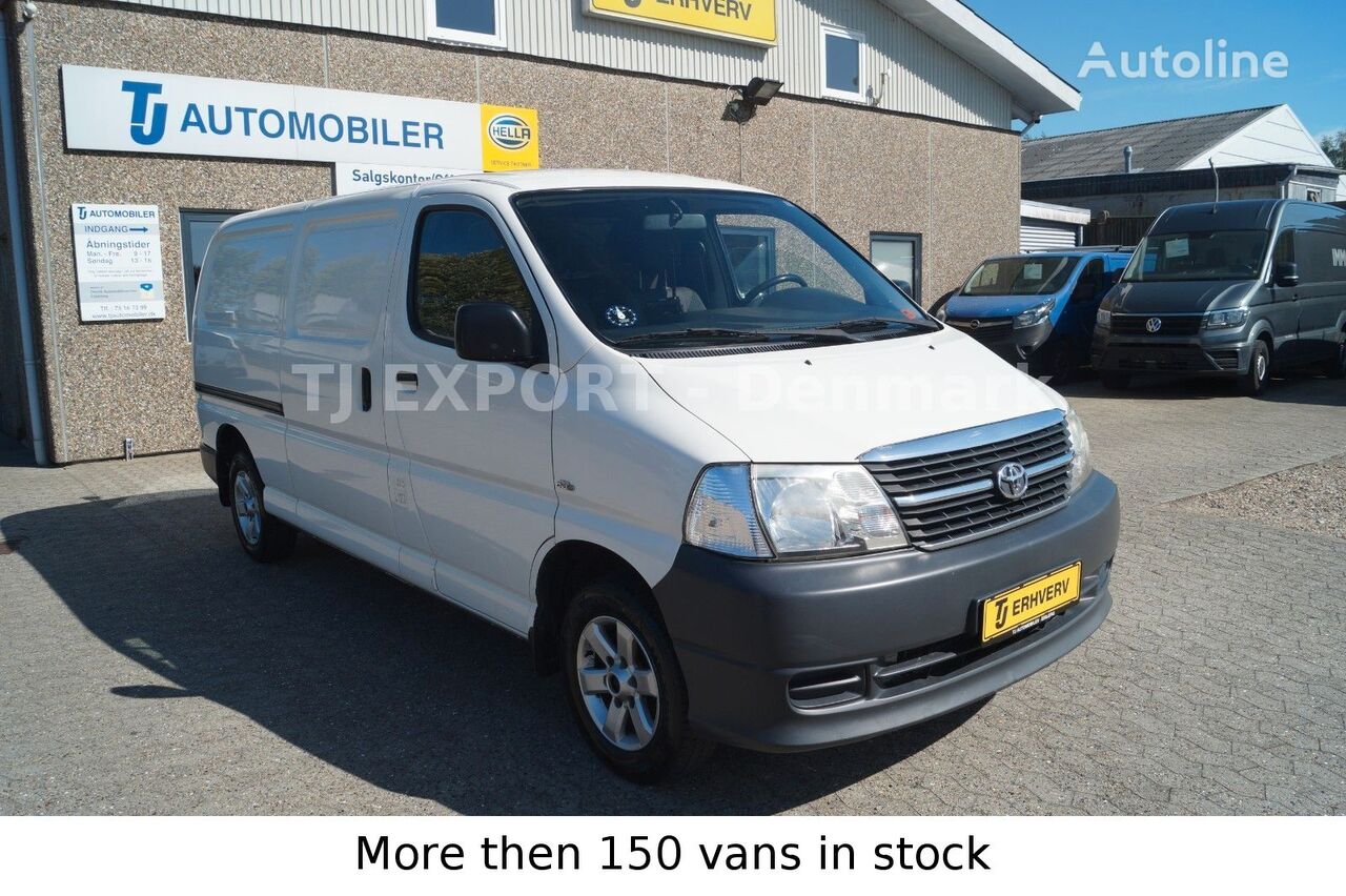 Toyota HIACE 2,5 D-4D VAN 117 Lang A/C (Long) closed box van