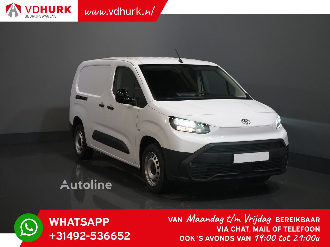 микроавтобус фургон Toyota PROACE CITY 1.5 130 pk Aut. L2 BPM VRIJ! LED/ Virtual Cockpit/ 3