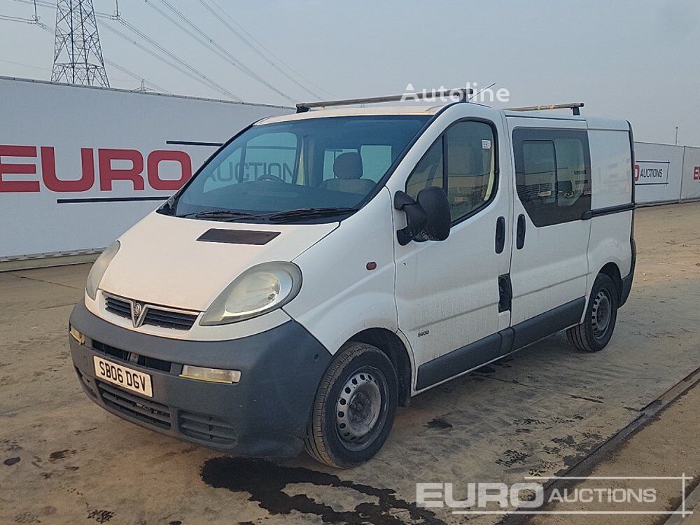 الميكروباصات شاحنة مقفلة Vauxhall Vivaro