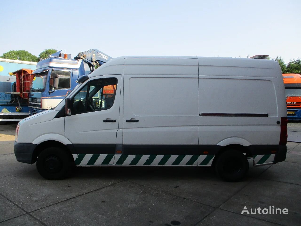 الميكروباصات شاحنة مقفلة Volkswagen CRAFTER 50 2.5 TDI L2H1 EURO 4 MANUAL 188.639 KM ECOFIT HOGEDRUK