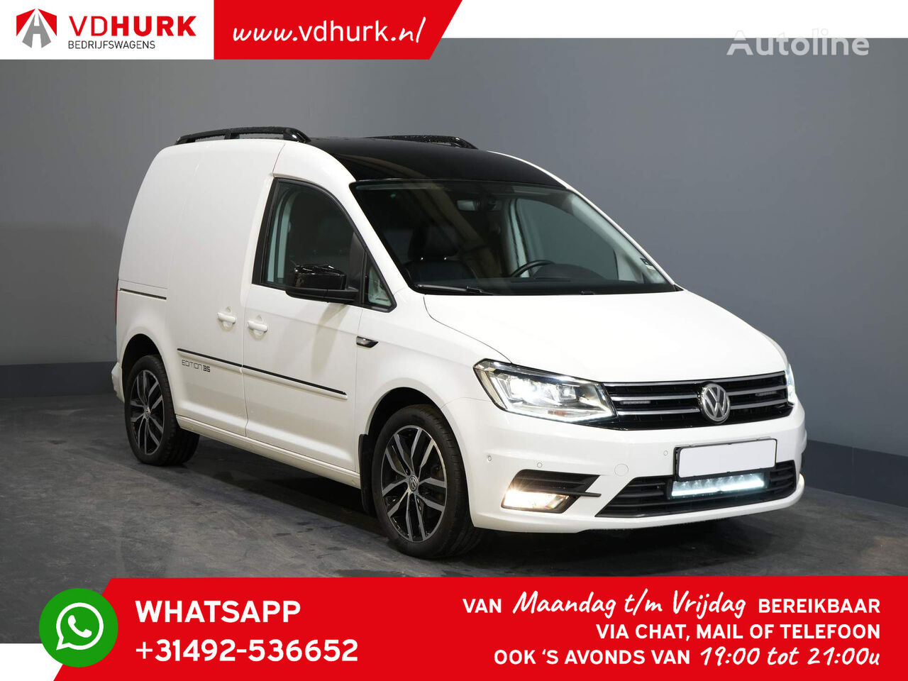 микроавтобус фургон Volkswagen Caddy 2.0 TDI DSG Aut. 35 EDITION Bi-Xenon/ Half leder/ Standkac