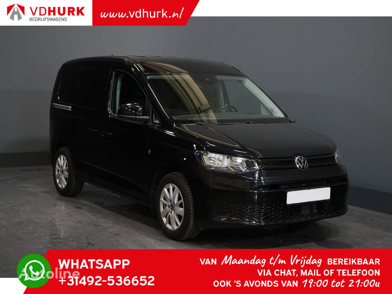 Volkswagen Caddy Cargo 2.0 TDI 120 pk DSG Aut. Standkachel/ Stoelverw./ Car mikroautobuss furgons