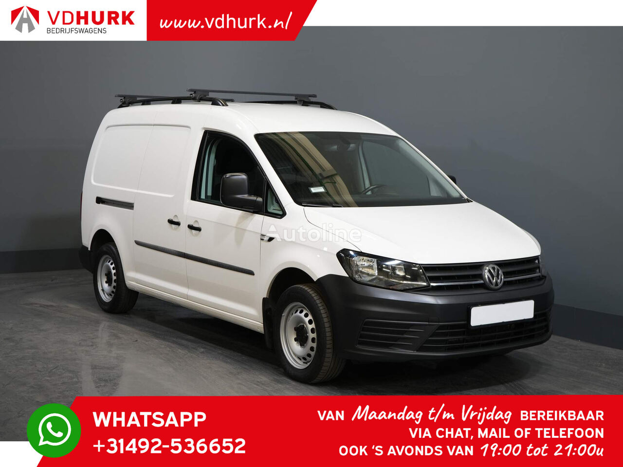 화물 밴 Volkswagen Caddy Maxi 2.0 TDI 100 pk DSG Aut. L2 2x Schuifdeur/ Standkachel