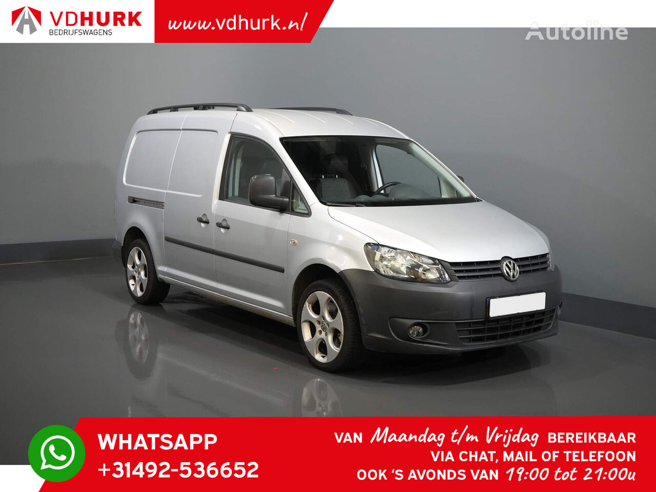 fourgon utilitaire Volkswagen Caddy Maxi 2.0 TDI 140 pk DSG Aut. L2 Stoelverw./ 17" LMV/ Roofr