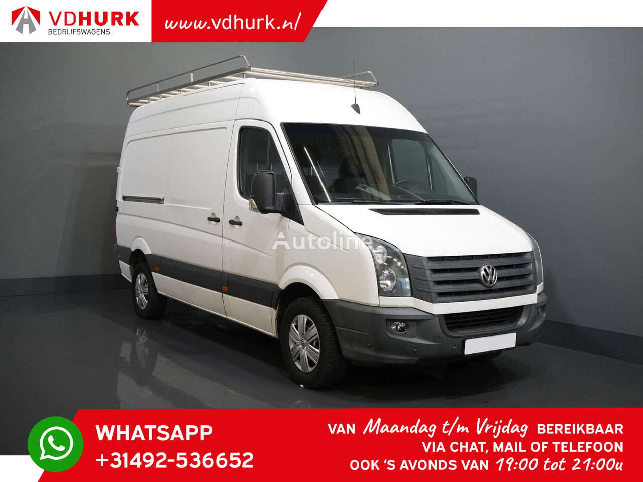 Volkswagen Crafter 2.0 TDI 136 pk L2H2 Imperiaal+Trap/ Standkachel/ Gev.Sto closed box van