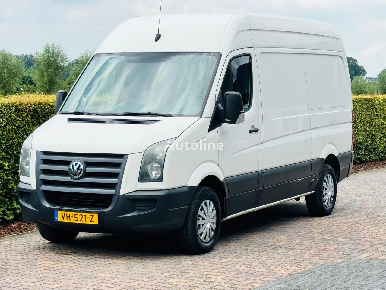 الميكروباصات شاحنة مقفلة Volkswagen Crafter 2.5 TDI AIRCO HOOG LANG