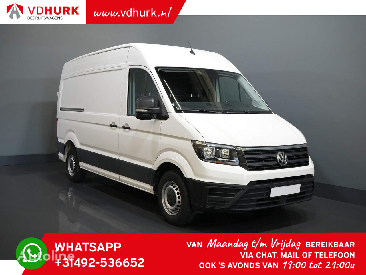 микроавтобус фургон Volkswagen Crafter 35 2.0 TDI 140 pk L3H3 Cruise/ PDC V+A/ Airco