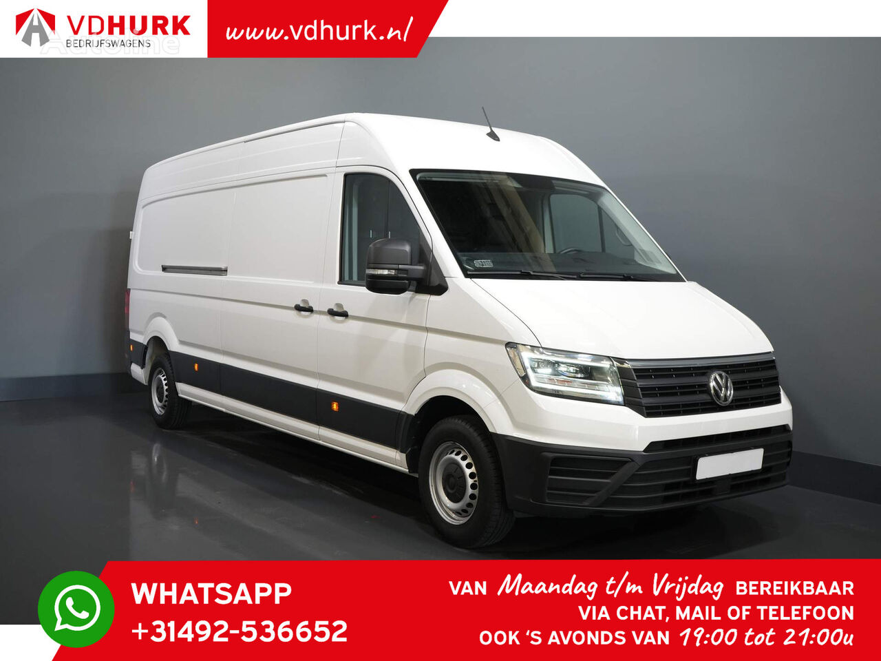 Volkswagen Crafter 35 2.0 TDI 140 pk L4H3 TOPSTAAT/ LED/ Camera/ Carplay/ A umpikori pakettiauto