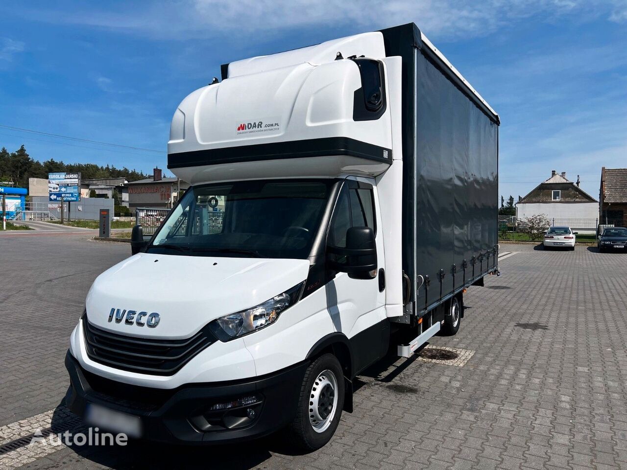 камион со завеса < 3.5t IVECO Daily 35S18 Pritsche