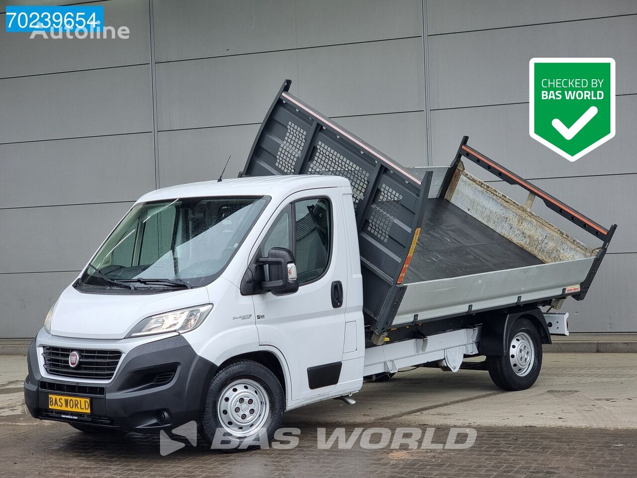 FIAT Ducato 150PK Euro6 3 zijdige Kipper Trekhaak Airco Tipper Benne  ダンプトラック（3.5t未満）