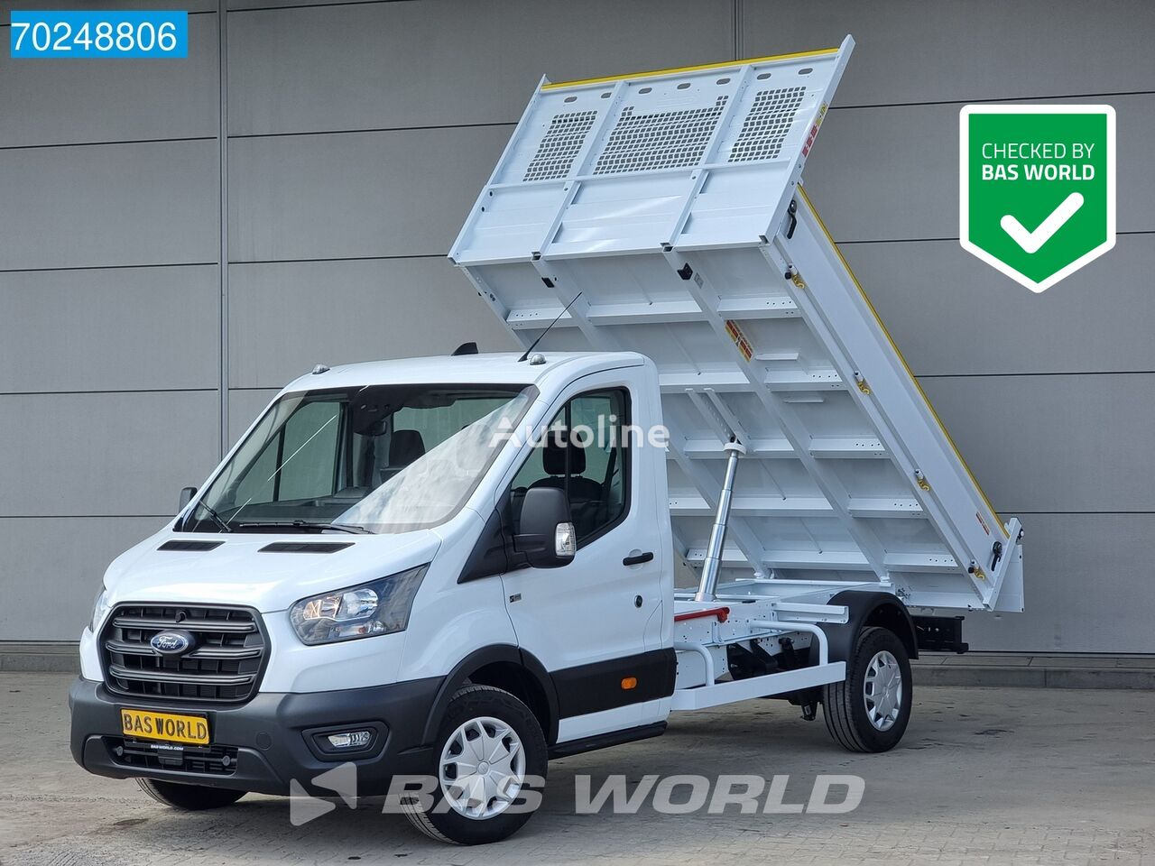 new Ford Transit 130pk Kipper Trekhaak Airco Cruise Camera Tipper Benne K dump truck < 3.5t